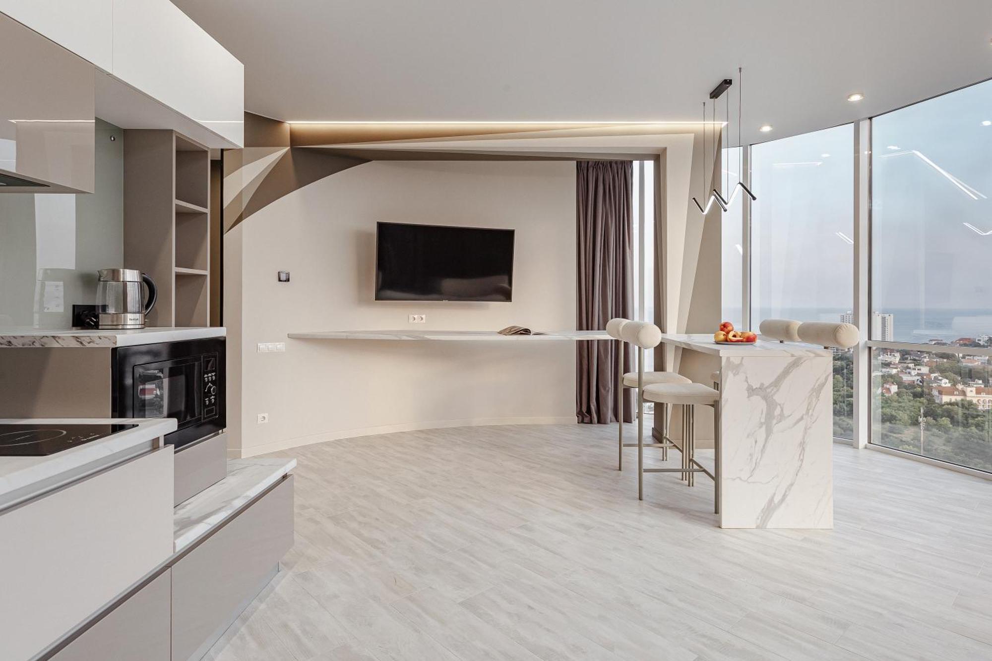 Plaza Arcadia Apartments Odesa Habitación foto